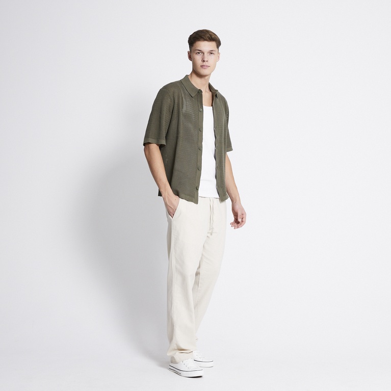 Kortermet skjorte "Smith knitted"